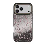 Sakura - iPhone 17 Pro Max Case, Elite Mirror Dark (MagSafe) / Gold
