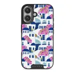 Santorini - iPhone 16 Case, Elite Dark (MagSafe) / Silver