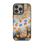 Helios - iPhone 16 Pro Max Case, Elite Mirror Dark (MagSafe) / Silver