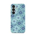 Blue Gaze - Samsung Galaxy S25 Case, Tough (Magnetic) / N/A