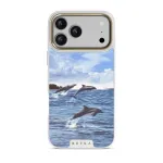 Retro Splash - iPhone 17 Pro Max Case, Elite Light (MagSafe) / Gold