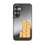 The Quarter Quell - Samsung Galaxy S25 Case, Elite Mirror Dark (Magnetic) / Silver