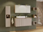 80 cm laiune kummut kraanikausi all, 2 uksega &bdquo;NOVA CASHMERE&ldquo; 82-80-2D