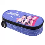 K-POP VIOLET klappkaasega pliiatsikott