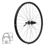 Tagaratas 26" // Centerlock-ketaspiduritele, 36H, kassett, QR, naelutatud, kahekihiline, alumiinium