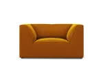Velvet Armchair, "Siena", 1 Seat, 120x92x69 Made in Europe