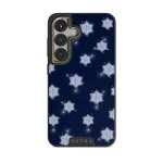Frosty Pines - Samsung Galaxy S25 Case, Elite Dark (Magnetic) / Gold