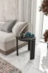 Pesaga laud (3 osa), Hanah Home, must, 34 x 40 x 34