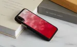 "SmartPhone case iPhone XS/S" Pink lake black