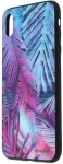 "Glass Print Back Case iPhone XS MAX" Palm