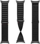 &bdquo;Spigen WBF1&ldquo; &bdquo;Samsung&ldquo; k&auml;ev&otilde;ru, m&otilde;eldud &bdquo;Galaxy Watch Ultra 1 / 2&ldquo;-le (2024&ndash;2026) (47 mm), must