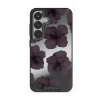 Charmed - Samsung Galaxy S25 Case, Elite Mirror Dark (Magnetic) / Silver