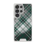 Mint Cookie - Samsung Galaxy S25 Ultra Case, Elite Mirror Light (Magnetic) / Silver