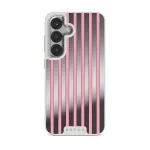 Strawberry Jam - Samsung Galaxy S25 Plus Case, Elite Mirror Light (Magnetic) / Silver