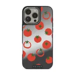 Salsa - iPhone 16 Pro Max Case, Elite Mirror Dark (MagSafe) / Silver