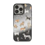 Playground - iPhone 16 Pro Case, Elite Mirror Dark (MagSafe) / Silver