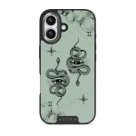 Gemini - iPhone 17 Case, Elite Dark (MagSafe) / Silver / Turquoise