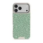 Lush Meadows - Floral iPhone 17 Pro Max Case, Elite Light (MagSafe) / Silver