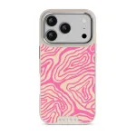 Pink Shores - iPhone 17 Pro Case, Elite Light (MagSafe) / Silver