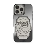 Moonlit Lovers - iPhone 16 Pro Max Case, Elite Mirror Dark (MagSafe) / Silver