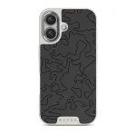 Black Rock - iPhone 16 Case, Elite Light (MagSafe) / Silver