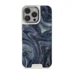 Navy Trench - Blue iPhone 16 Pro Case, Elite Light (MagSafe) / Silver