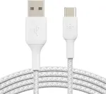 Boost Charge USB-C to USB-A 1m White