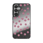 Pillow Talk - Samsung Galaxy S25 Case, Elite Mirror Dark (Magnetic) / Silver