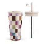 Assorted - Travel Mug, 500 ml / Flap & Straw Set