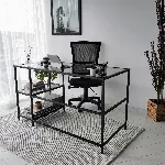 &Otilde;ppelaud, Hanah Home, must Suits, 130 x 75 x 60, cm
