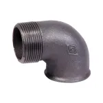 Nurk B 92, JINAN MEIDE, 1/2", 90&deg;, v&auml;lis- ja v&auml;liskeermega