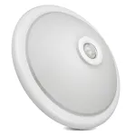 Maclean MCE324 laevalgusti PIR-liikumisanduri ja h&auml;marusanduriga, 2 &times; E27, kuni 40 W, valge
