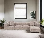 Nurgadiivan Hanah Home Sora, beež, 350 x 65 x 190