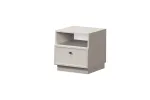 Night Stand Lorini - Cashmere / Black Handles