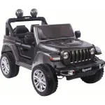 Lean Cars FT-938 4x4 elektriauto lastele, must lakitud