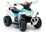 Lean Cars GTS1188-A elektriline politsei ATV lastele, valge