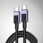 &bdquo;Ugreen&ldquo; USB-C&ndash;USB-C-kaabel L512, &bdquo;Power Delivery&ldquo;, 5 A, 1 m, 480 Mbps (t&auml;htede hallus)