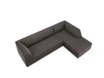 Velvet Modular Right Corner Sofa, "Siena", 4 Seats, 273x180x69 Made in Europe