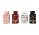 &bdquo;Lattafa&ldquo; komplekt: &bdquo;Bade'e Al Oud Oud For Glory&ldquo;, parf&uuml;&uuml;mivesi, unisex, 25 ml + &bdquo;Bade'e Al Oud Honor & Glory&ldquo;, parf&uuml;&uuml;mivesi, unisex, 25 ml + &bdquo;Bade'e Al Oud Sublime&ldquo;, parf&uuml;&uuml;m, unisex, 25 ml + &bdquo;Bade'e Al Oud Noble Blush&ldquo;, parf&uuml;&uuml;m, naistele, 25 ml