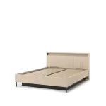 Voodi TREND BEDROOM TS3160BPC, 160 cm, beež/must