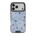 Ice Queen - Snowflakes iPhone 17 Pro Max Case, Elite Dark (MagSafe) / Gunmetal