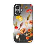 Al Fresco - iPhone 16 Case, Elite Mirror Dark (MagSafe) / Silver