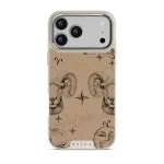 Aries - iPhone 17 Pro Max Case, Elite Light (MagSafe) / Silver / Beige