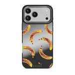 Banana - iPhone 17 Pro Max Case, Elite Mirror Dark (MagSafe) / Silver