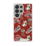 Merry Kitty - Samsung Galaxy S25 Ultra Case, Elite Light (Magnetic) / Silver