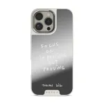 Focus On - iPhone 16 Pro Case, Elite Mirror Light (MagSafe) / Silver