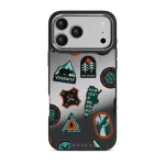 Basecamp - iPhone 17 Pro Max Case, Elite Mirror Dark (MagSafe) / Silver