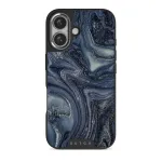 Navy Trench - Blue iPhone 16 Plus Case, Elite Dark (MagSafe) / Silver