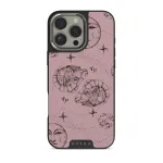 Capricorn - iPhone 16 Pro Max Case, Elite Dark (MagSafe) / Silver / Pink