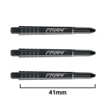 Winmau Prism Force dartsivardid, mustad, keskmise pikkusega (Intermediate)